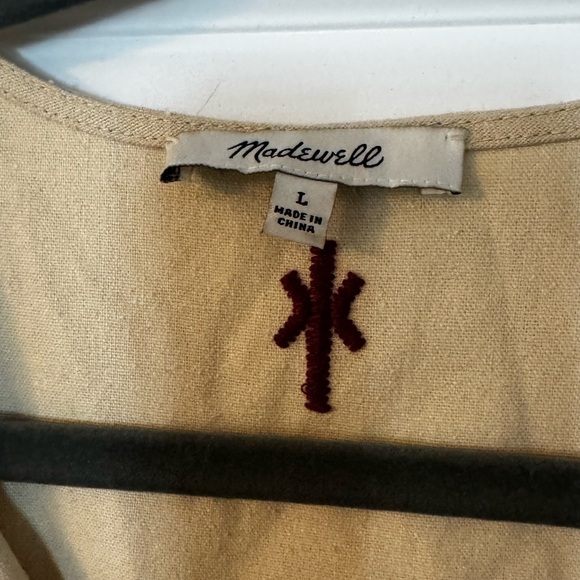 Madewell Embroidered Fringe Top - silk - Picture 3 of 8